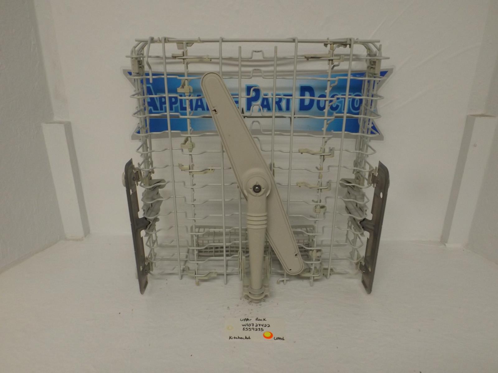 KitchenAid Dishwasher W10727422 8539235 Upper Rack Used KitchenAid Dishwasher W10727422 8539235 Upper Rack Used